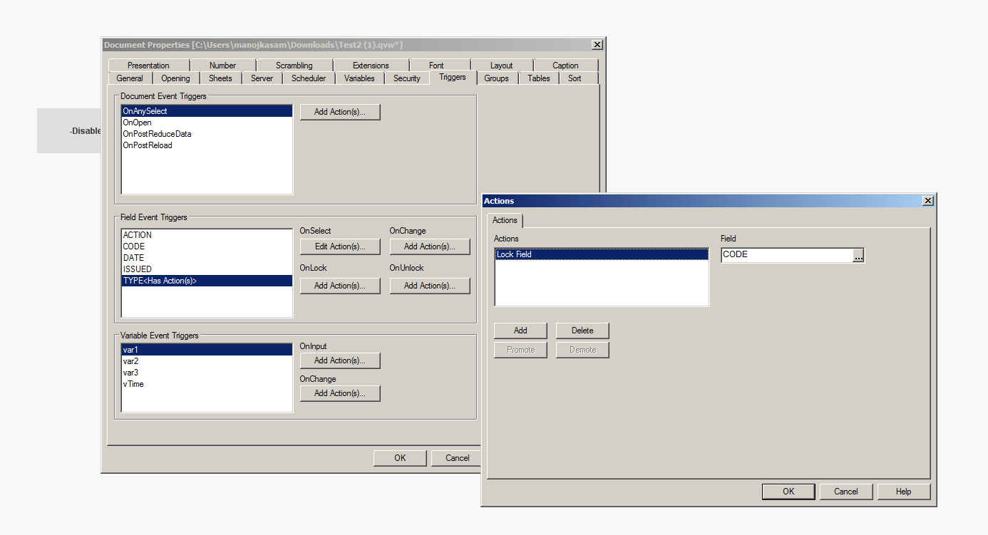 disable listbox selection based on other listbox s... Qlik Community